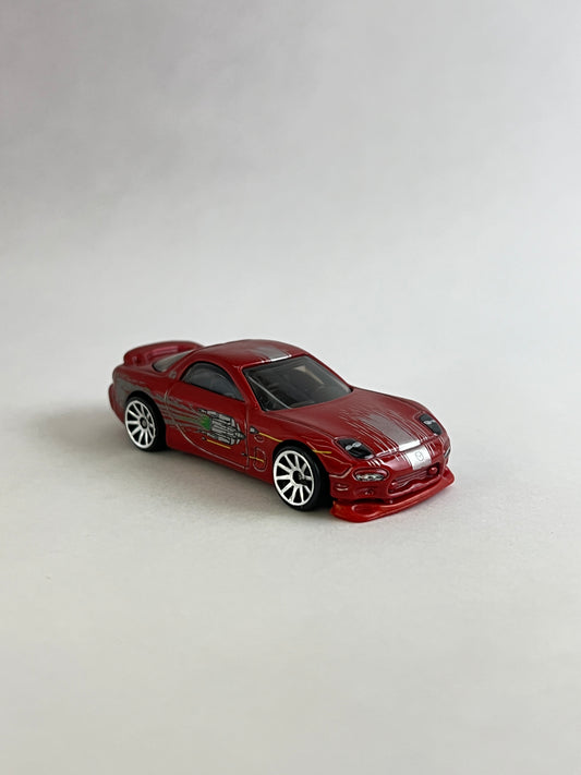 UNCARDED - 95 MAZDA RX-7 - Its Fun- Hot wheels - matchbox - diecast