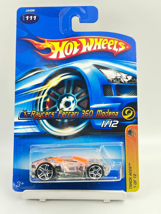 IMPORTED - HOT WHEELS -  X-RAYCERS FERRARI 360 MODENA - TOONED - 4E