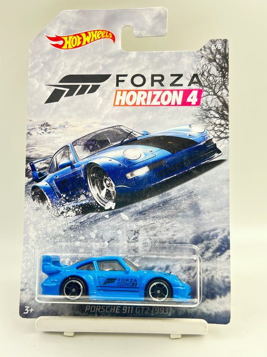 MILD CREASE - IMPORTED - HOT WHEELS - PORSCHE 911 GT2 (993) - FORZA - 1H