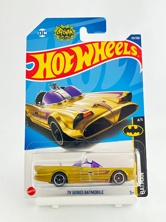 TV SERIES BATMOBILE - GOLD - 1B - Its Fun- Hot wheels - matchbox - diecast