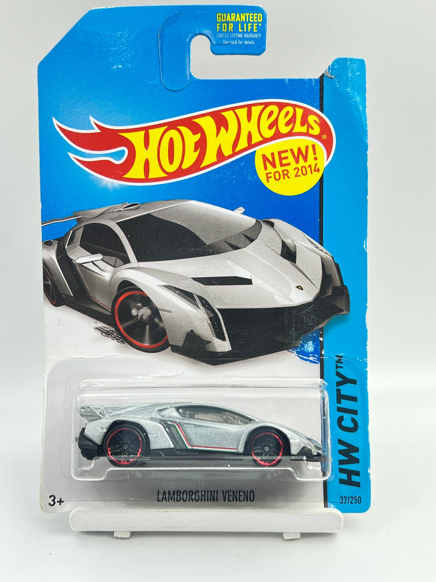 CARD BEND - IMPORTED - HOT WHEELS -  LAMBORGHINI VENENO - 3F