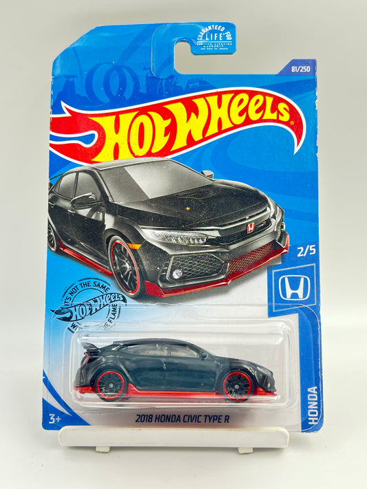 SOFT CORNERS - IMPORTED - HOT WHEELS -  2018 HONDA CIVIC TYPE R - 2G