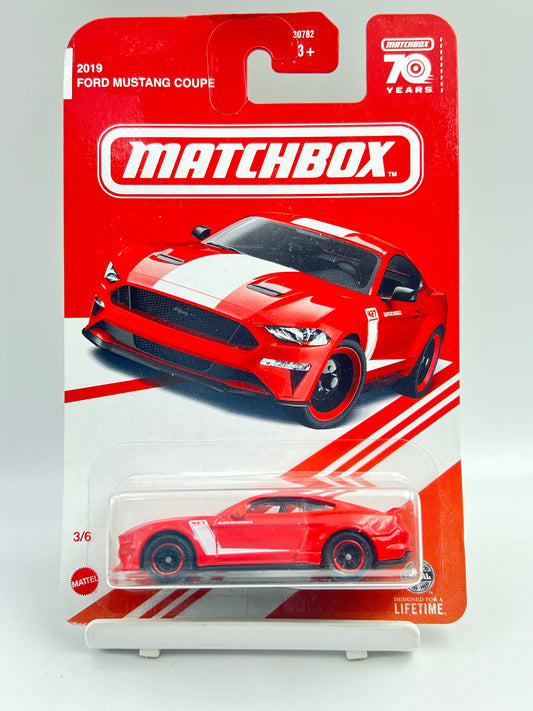 MATCHBOX - 2019 FORD MUSTANG COUPE - 2G