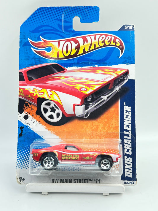 IMPORTED - HOT WHEELS -  DIXIE CHALLENGER - RED - 2G