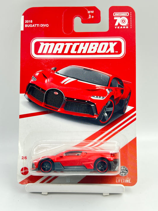 SOFT CORNERS - MATCHBOX - 2018 BUGATTI DIVO - 2G