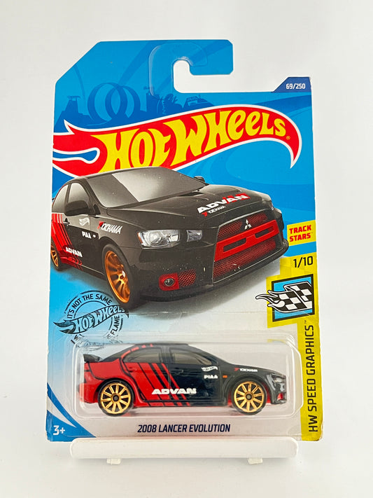 2008 LANCER EVOLUTION - 1B - Its Fun- Hot wheels - matchbox - diecast