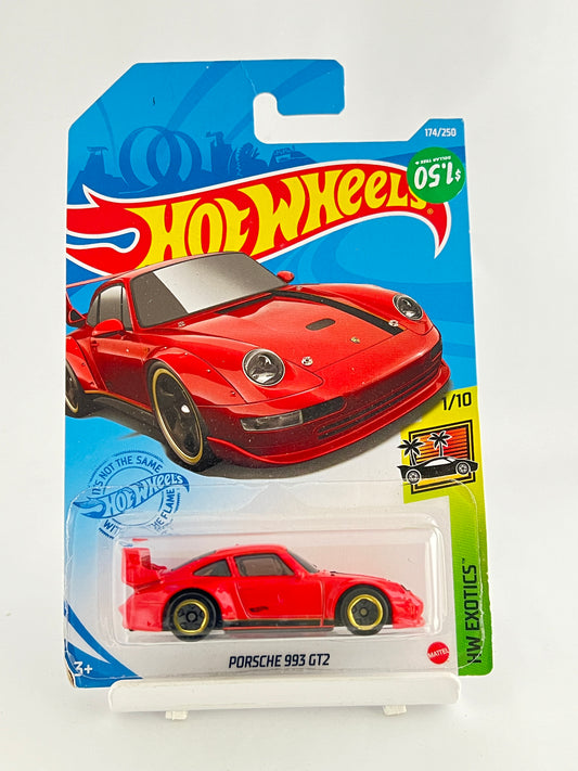 PORSCHE 993 GT2 - 1B - Its Fun- Hot wheels - matchbox - diecast