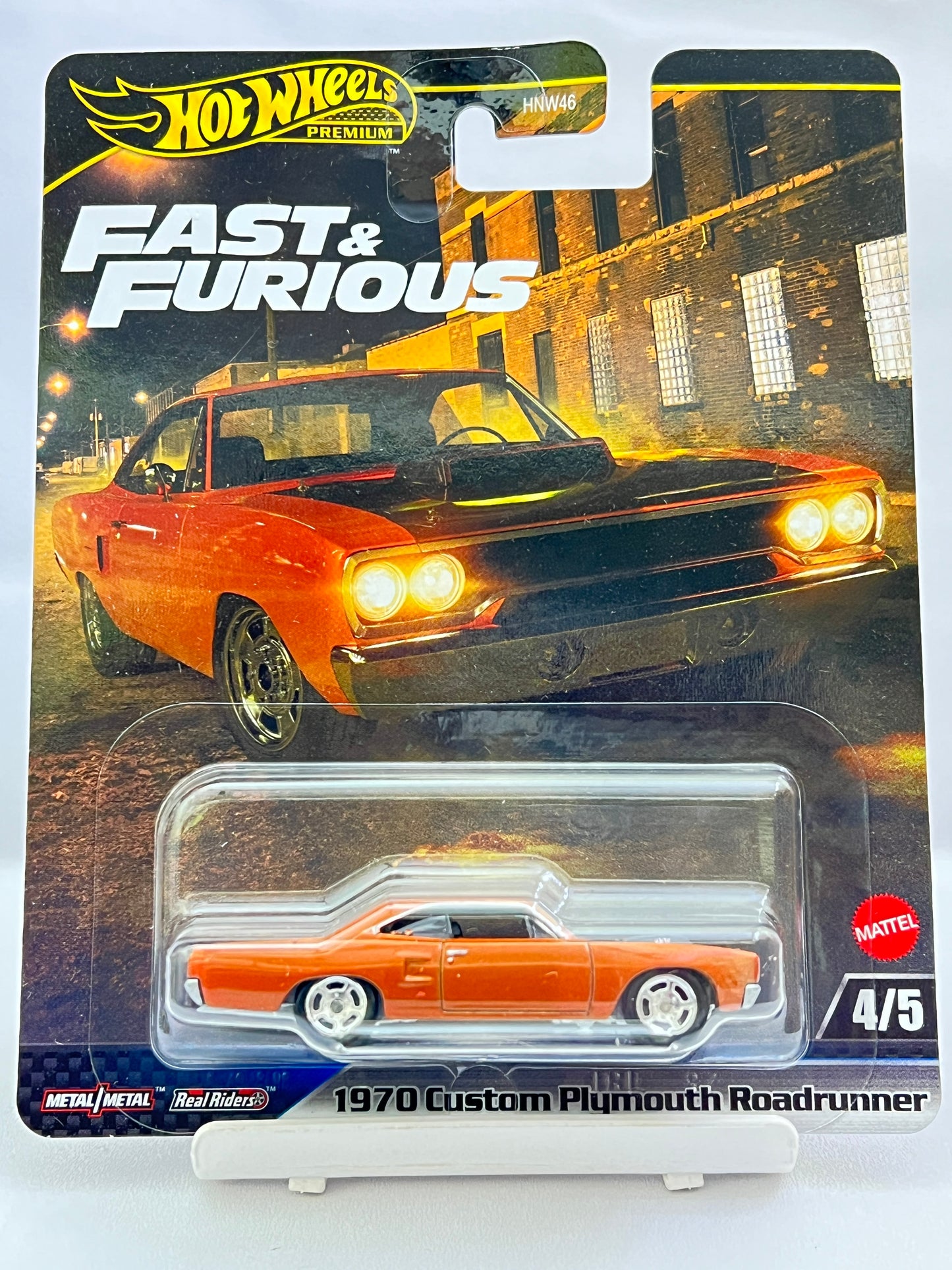 PREMIUM - FAST AND FURIOUS - 1970 CUSTOM PLYMOUTH ROADRUNNER - 4F