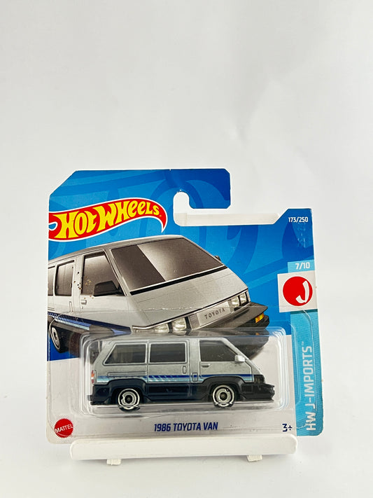 1986 TOYOTA VAN - GREY - 1A - Its Fun- Hot wheels - matchbox - diecast