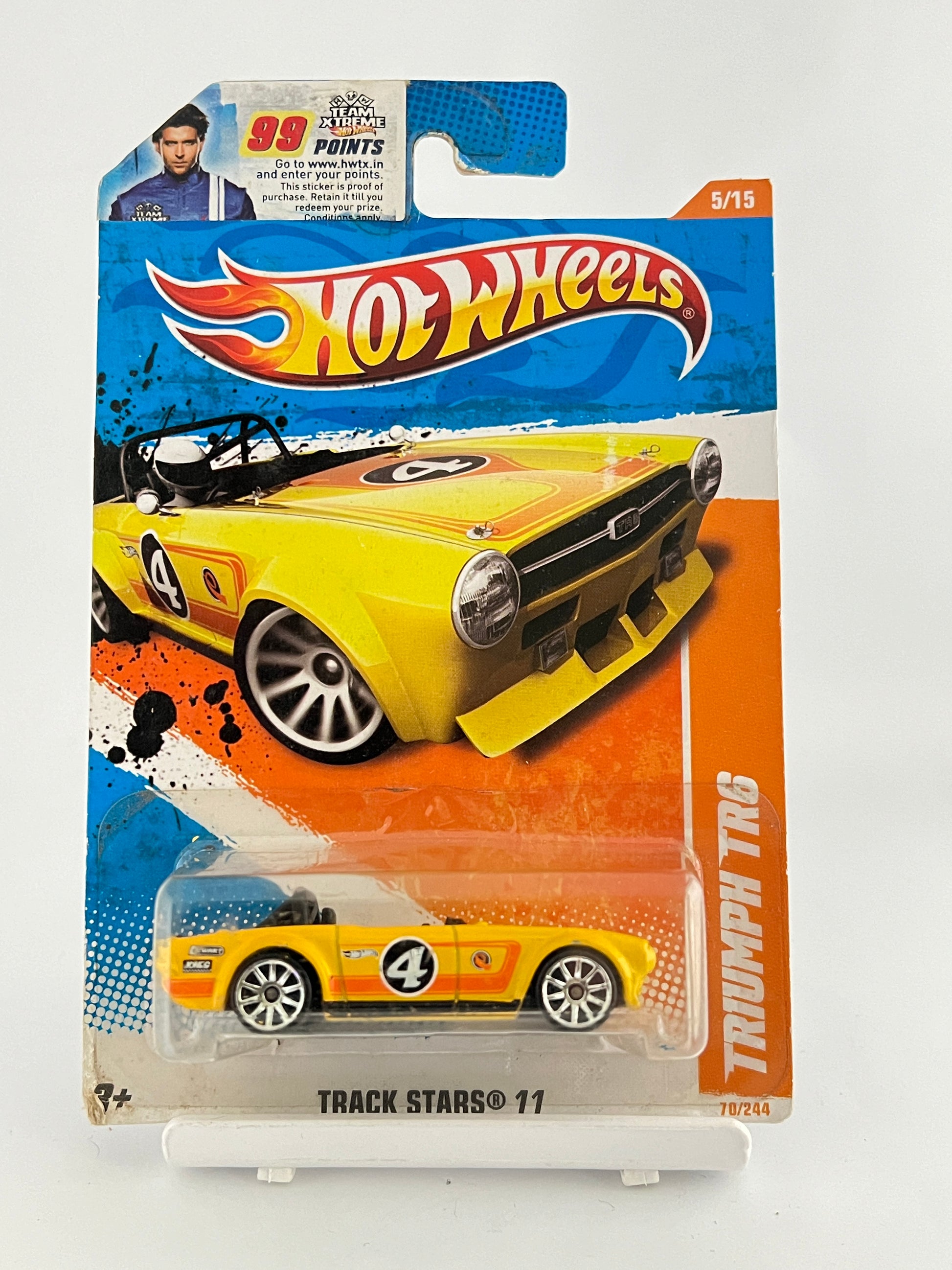 TRIUMPH TR6 -2A - Its Fun- Hot wheels - matchbox - diecast