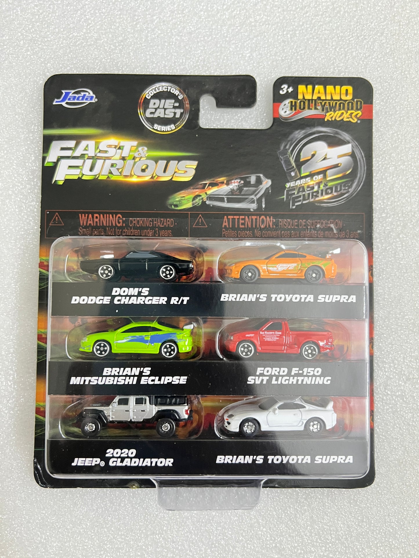 JADA NANO RIDES - FAST AND FURIOUS - SET 1