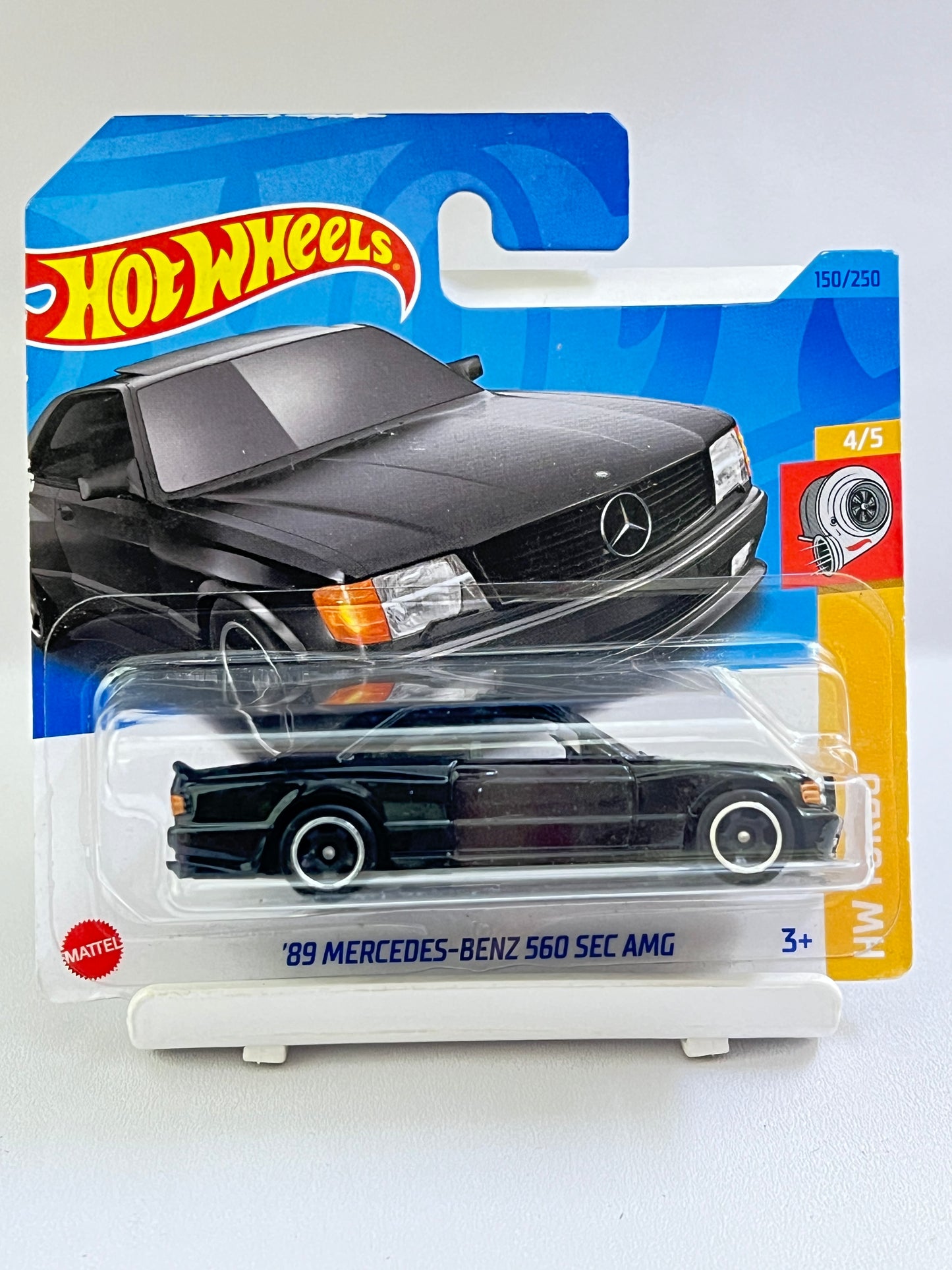 HOT WHEELS - 89 MERCEDES BENZ 560 SEC AMG - 3C