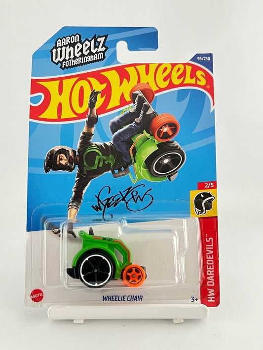 WHEELIE CHAIR -GREEN-2A - Its Fun