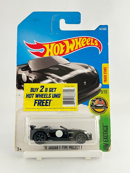 15 JAGUAR F-TYPE PROJECT 7 -1C - Its Fun- Hot wheels - matchbox - diecast