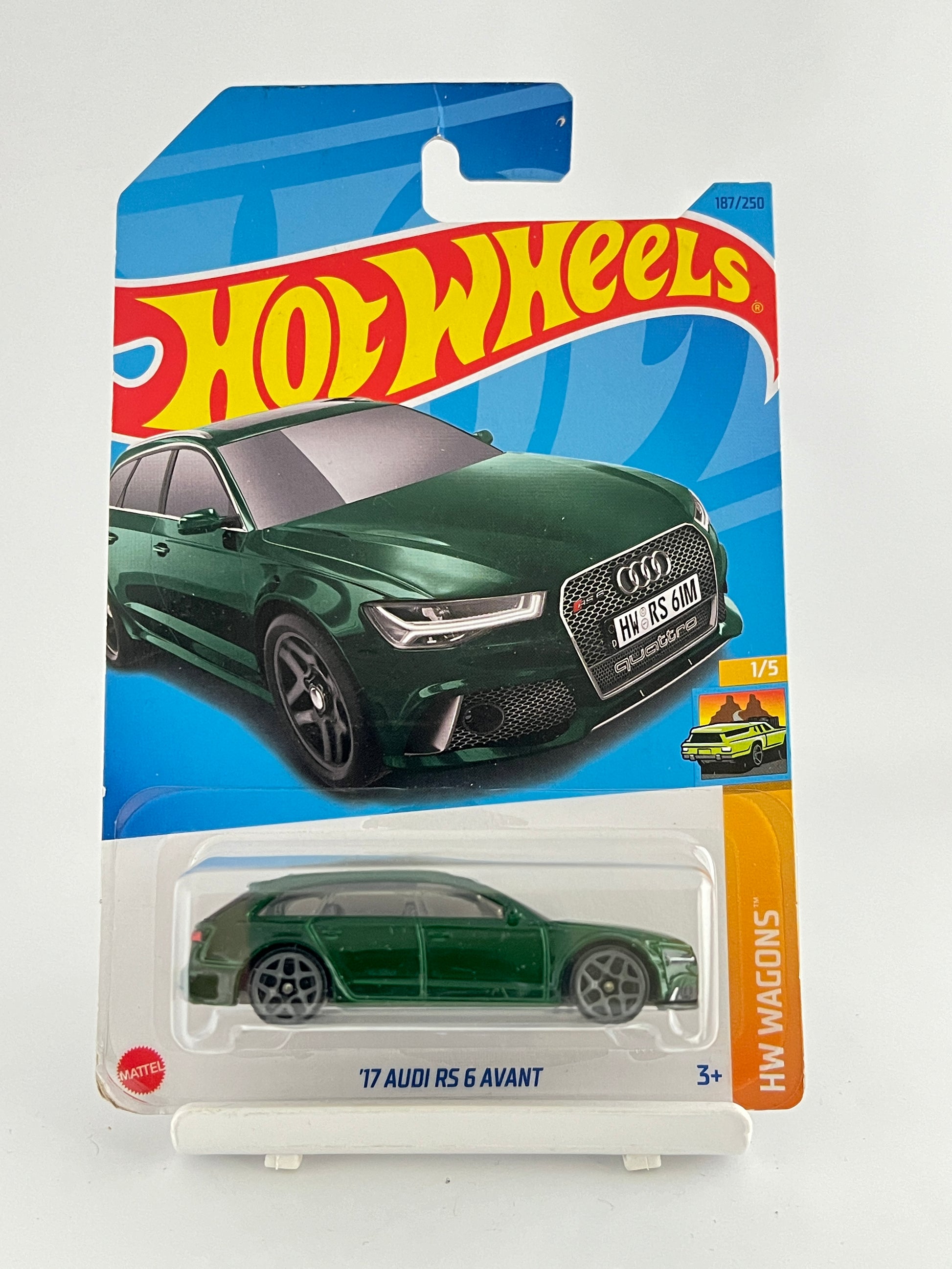 17 AUDI RS 6 AVANT -3A - Its Fun- Hot wheels - matchbox - diecast