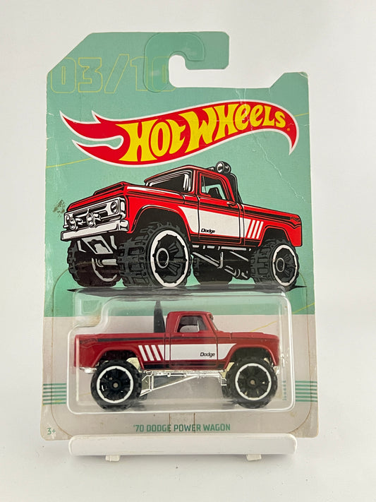 70 DODGE POWER WAGON -1C - Its Fun- Hot wheels - matchbox - diecast