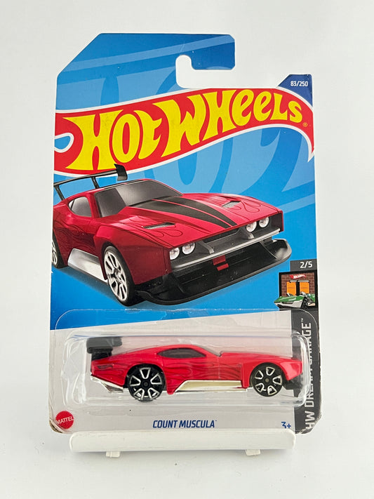 COUNT MUSCULA - BLISTER CRACK- 2A - Its Fun- Hot wheels - matchbox - diecast