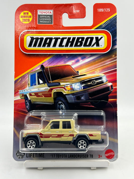 MATCHBOX - 17 TOYOTA LANDCRUISER 78 - 9A
