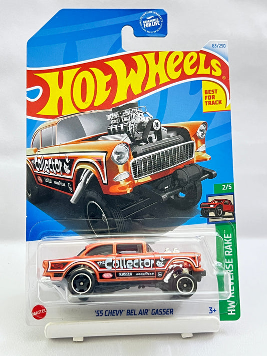 HOT WHEELS - 55 CHEVY BEL AIR GASSER - 4D