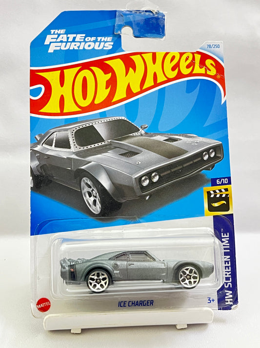 HOT WHEELS - ICE CHARGER - CARD CONDITION AS IN PIC - 4D