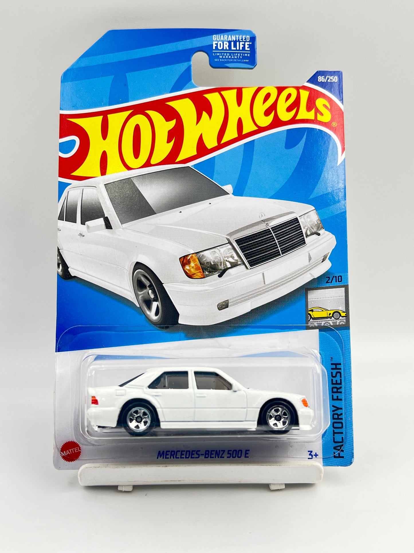 IMPORTED - HOT WHEELS -  MERCEDES BENZ 500 E - WHITE - 4C