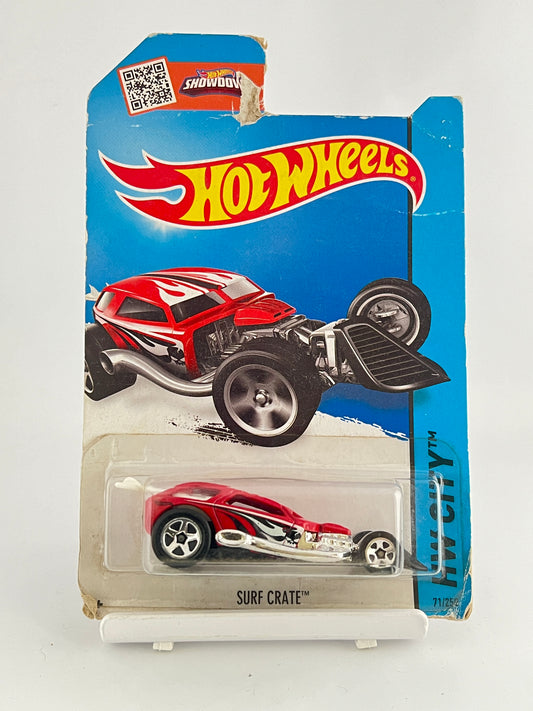 SURF CRATE - CARD DAMAGED - 2B - Its Fun- Hot wheels - matchbox - diecast