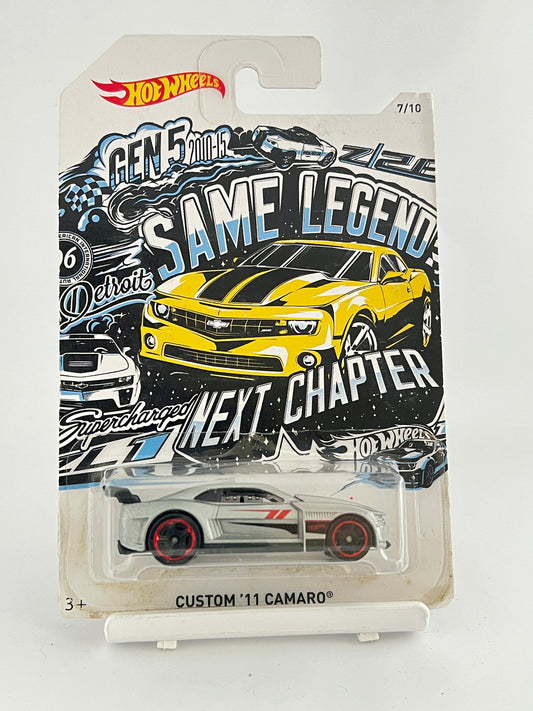 CUSTOM 11 CAMARO -BLISTER CRACK- 1C - Its Fun- Hot wheels - matchbox - diecast