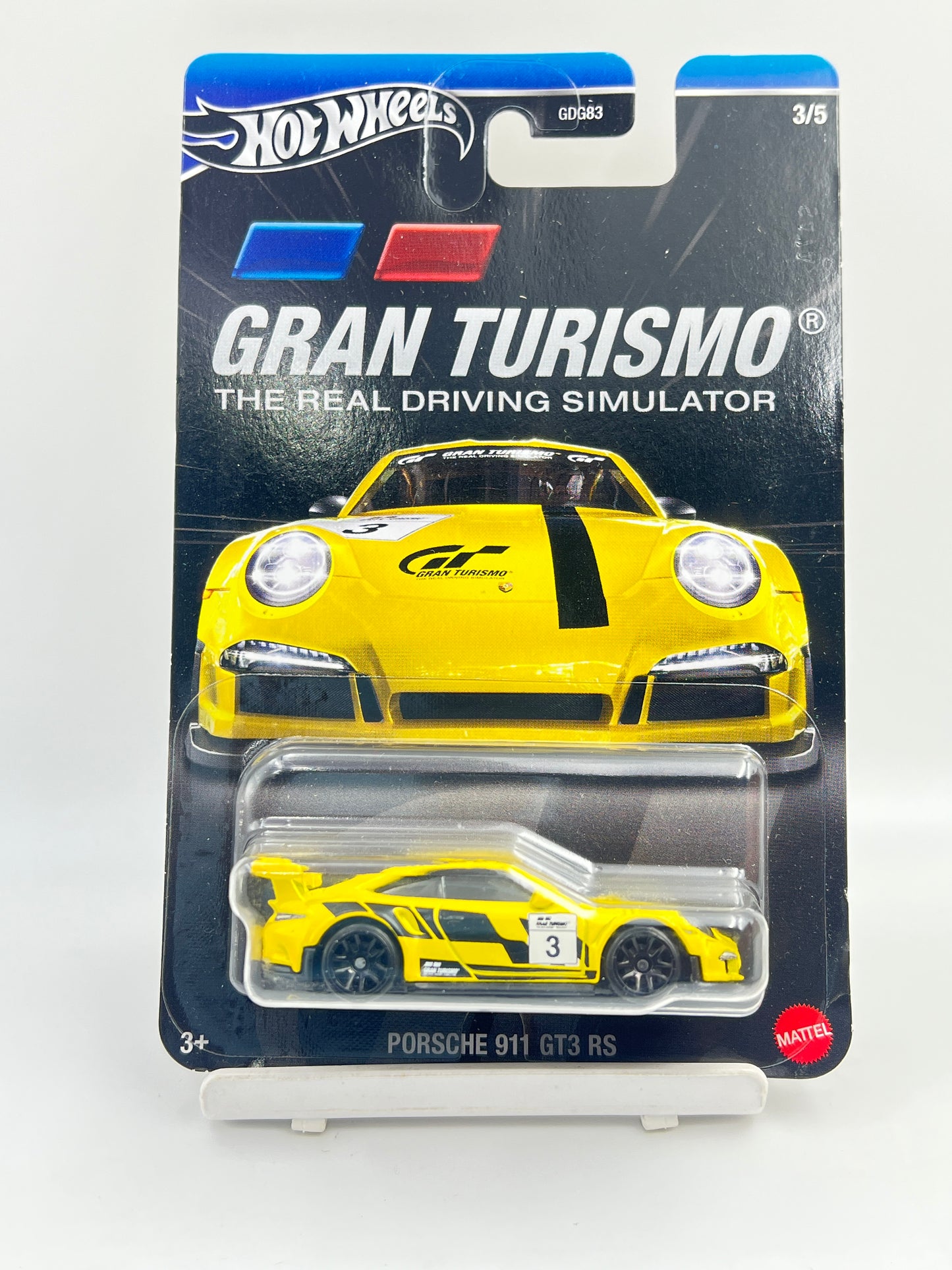 VERY MILD SOFT CORNER - IMPORTED - HOT WHEELS -  PORSCHE 911 GT3 RS - 3C
