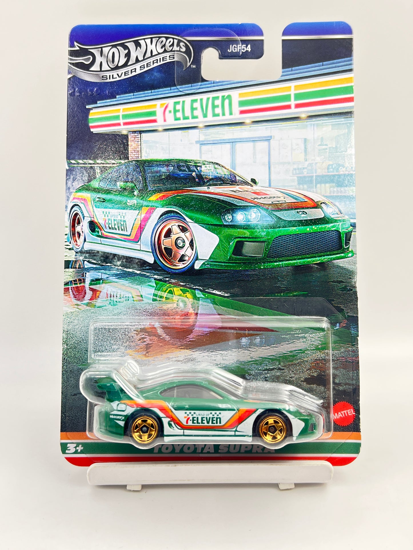 SOFT EDGE - IMPORTED - HOT WHEELS -  TOYOTA SUPRA - SEVEN ELEVEN (7/11) - 3C