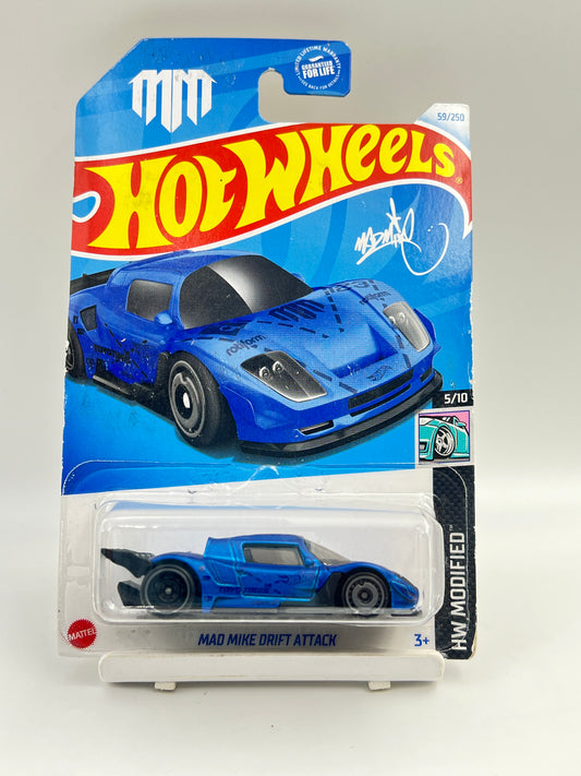 SOFT CORNERS - IMPORTED - HOT WHEELS - MAD MIKE DRIFT ATTACK - 3C