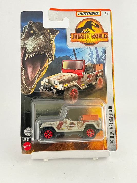 93 JEEP WRANGLER 10 - Its Fun- Hot wheels - matchbox - diecast