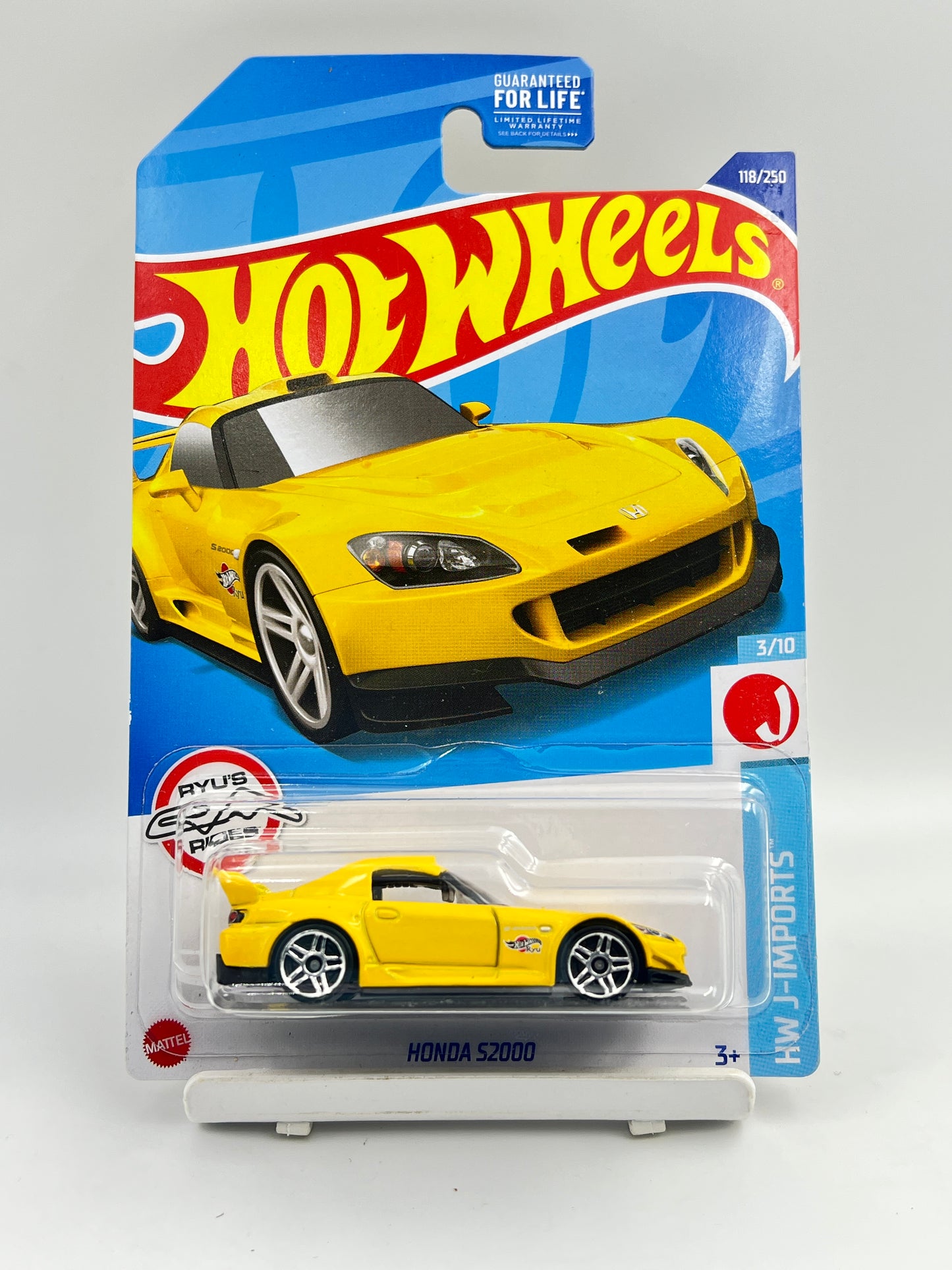 IMPORTED - HOT WHEELS -  HONDA S2000 - YELLOW - 1D