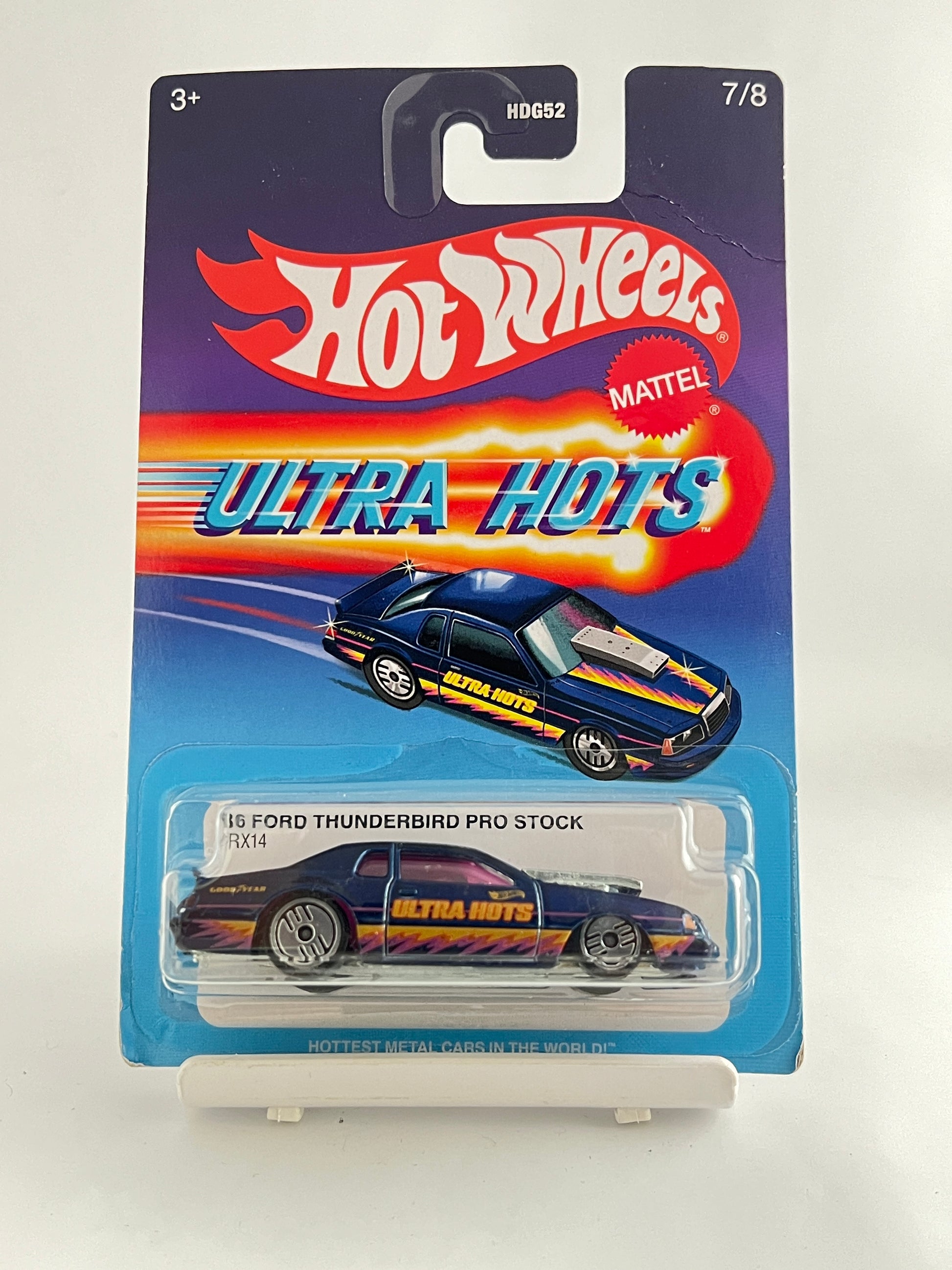 ULTRA HOTS - 86 FORD THUNDERBIRD PRO STOCK - 4C - Its Fun- Hot wheels - matchbox - diecast
