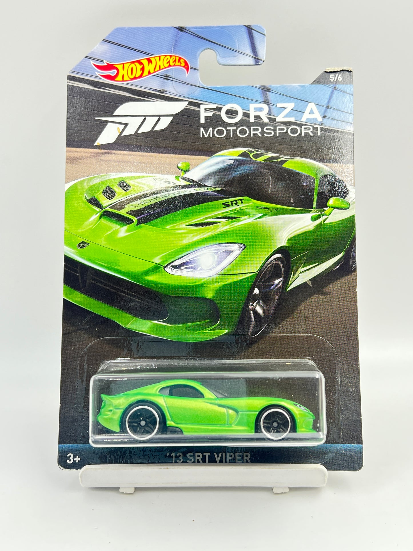 FORZA - ( CARD AS IN PIC ) - IMPORTED - HOT WHEELS -  13 SRT VIPER - 1D