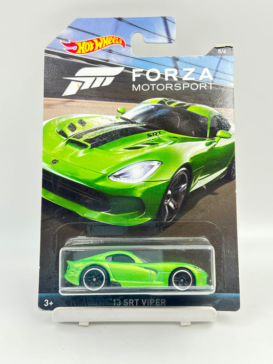 FORZA - ( CARD AS IN PIC ) - IMPORTED - HOT WHEELS -  13 SRT VIPER - 1D