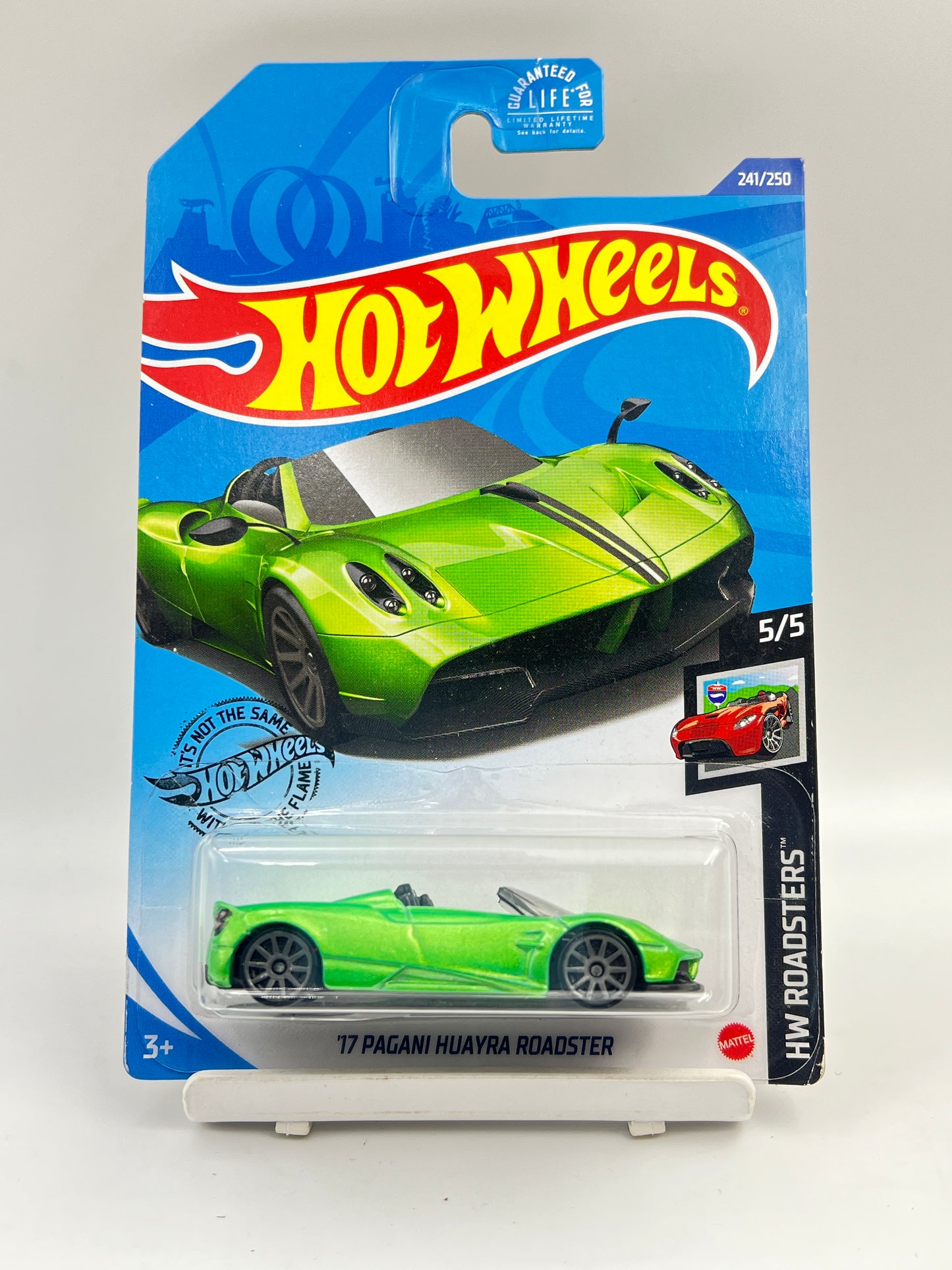 IMPORTED - HOT WHEELS -  17 PAGANI HUAYRA ROADSTER - GREEN - 1C