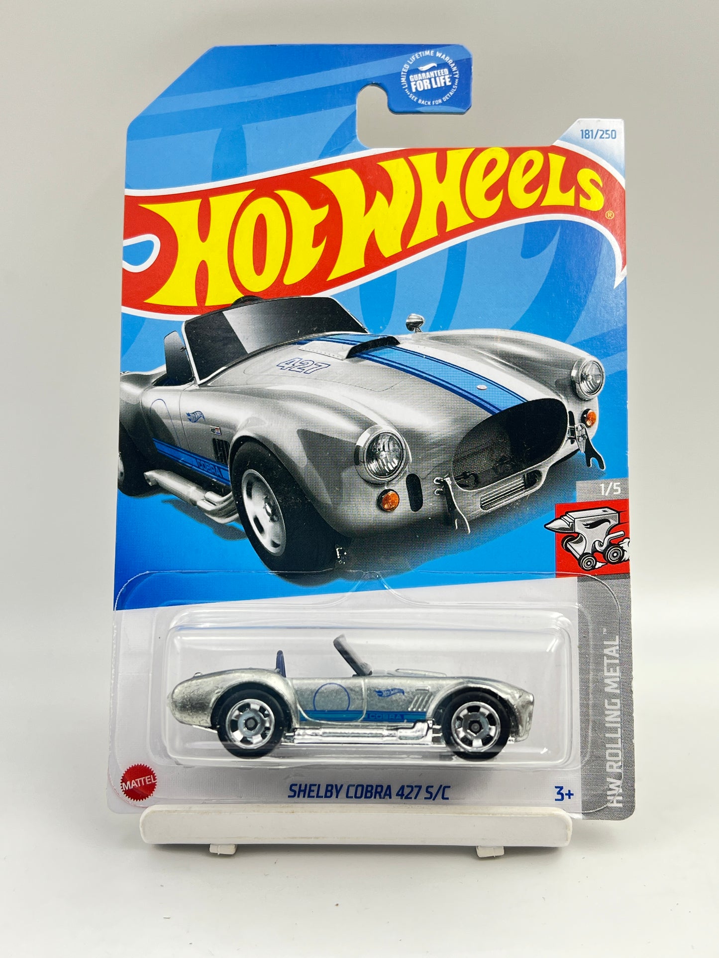 IMPORTED - HOT WHEELS -  SHELBY COBRA 427 S/C - 1B