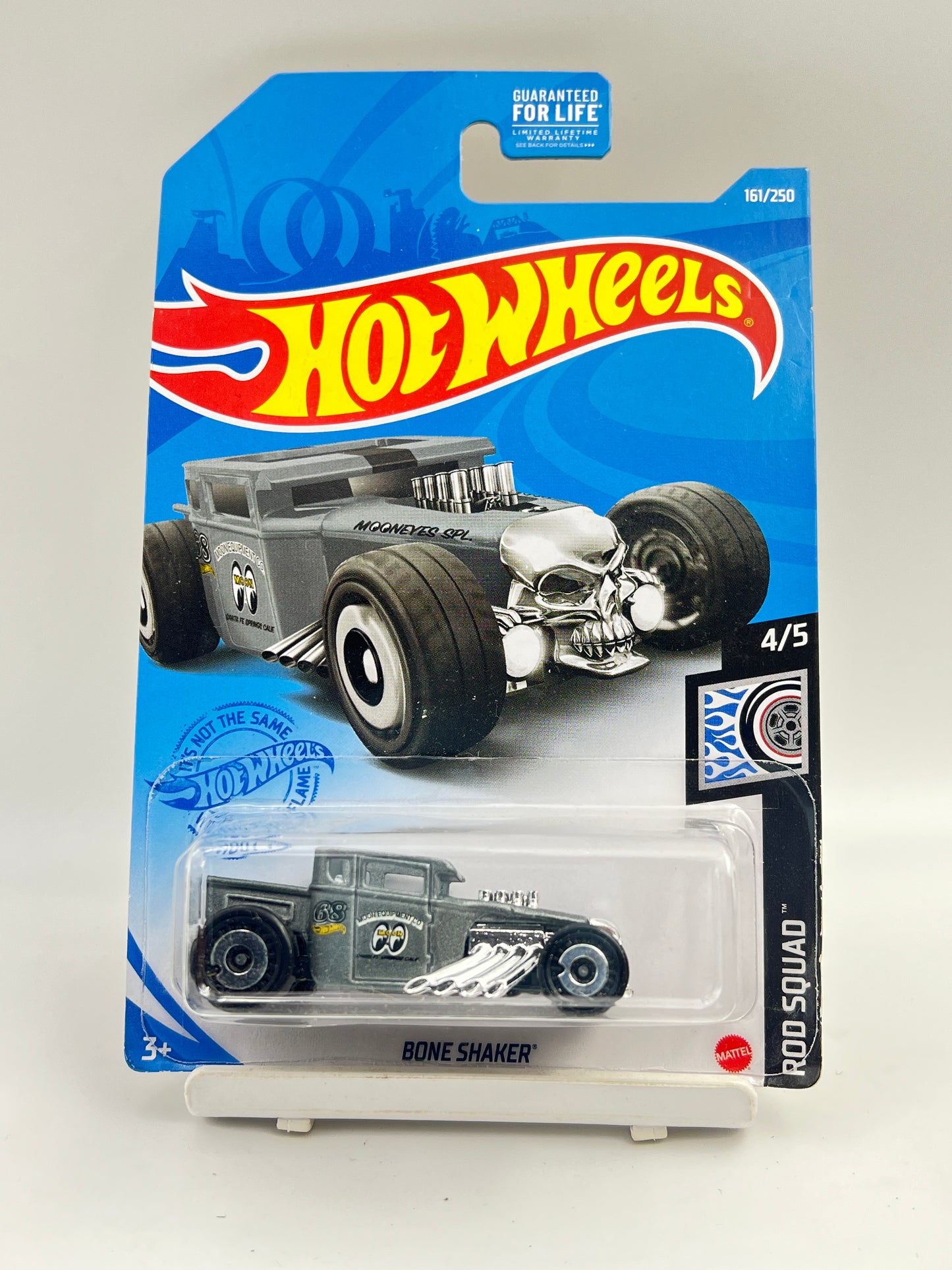 IMPORTED - HOT WHEELS -  BONE SHAKER- GREY - 1A
