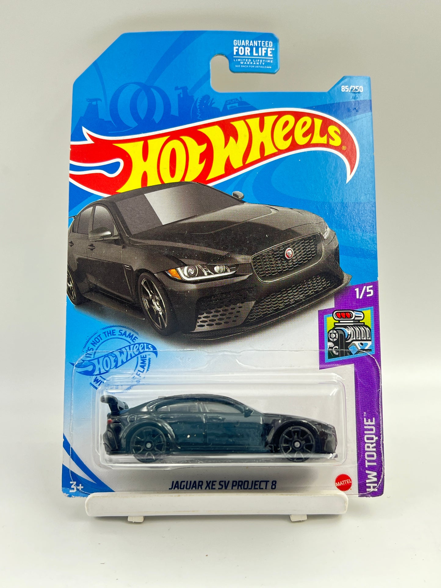 IMPORTED - HOT WHEELS -  JAGUAR XE SV PROJECT 8 - BLACK - 1A