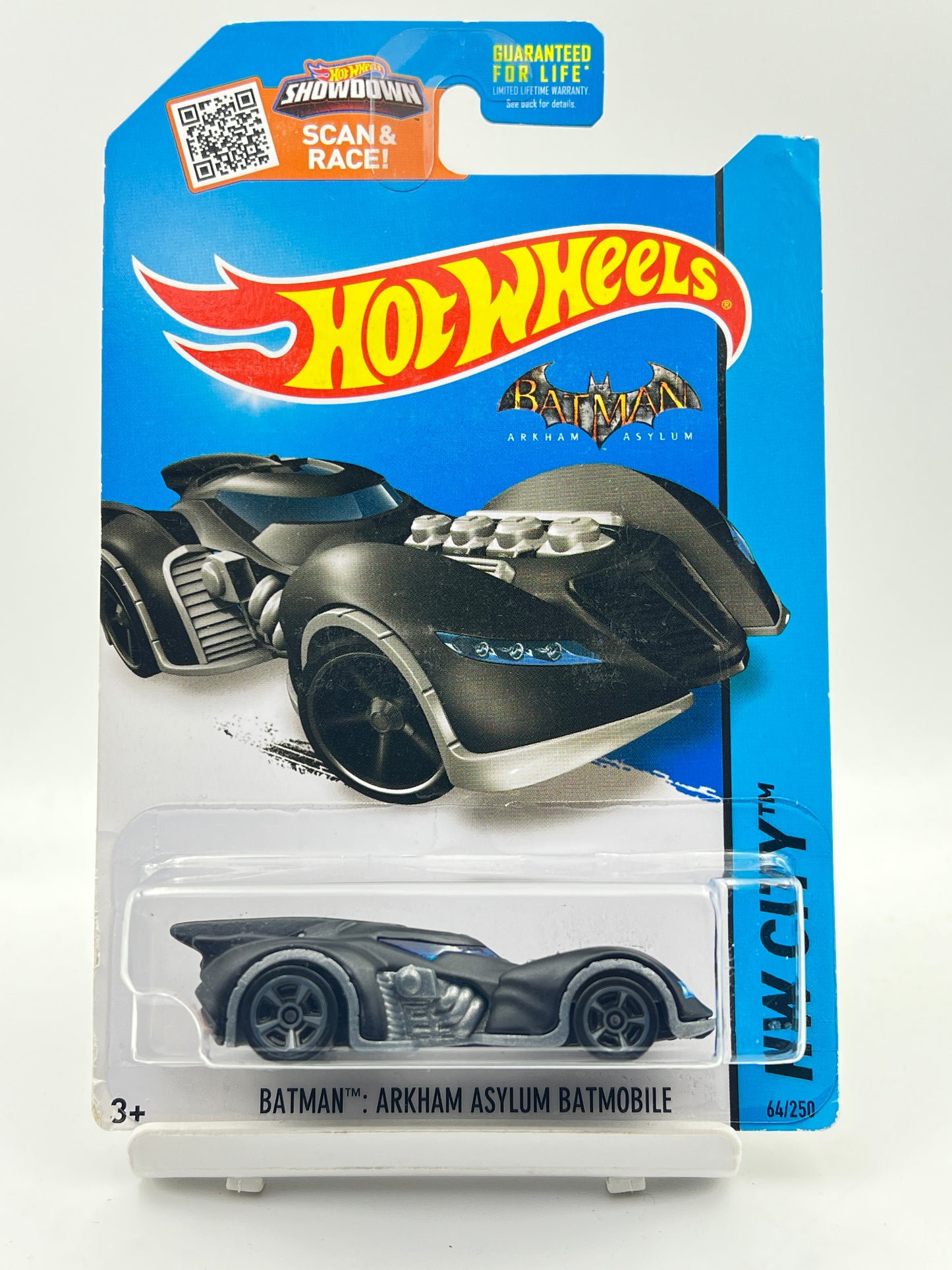 HOT WHEELS - BATMAN ARKHAM ASYLUM BATMOBILE - 4C
