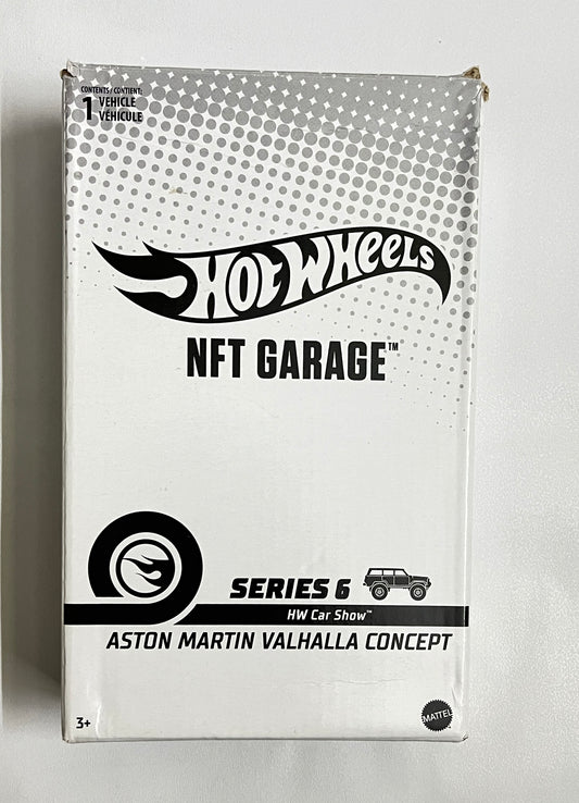 NFT GARAGE - SERIES 6 - ASTON MARTIN VALHALLA CONCEPT - SEALED (OUTER BOX SOFT CORNERS)