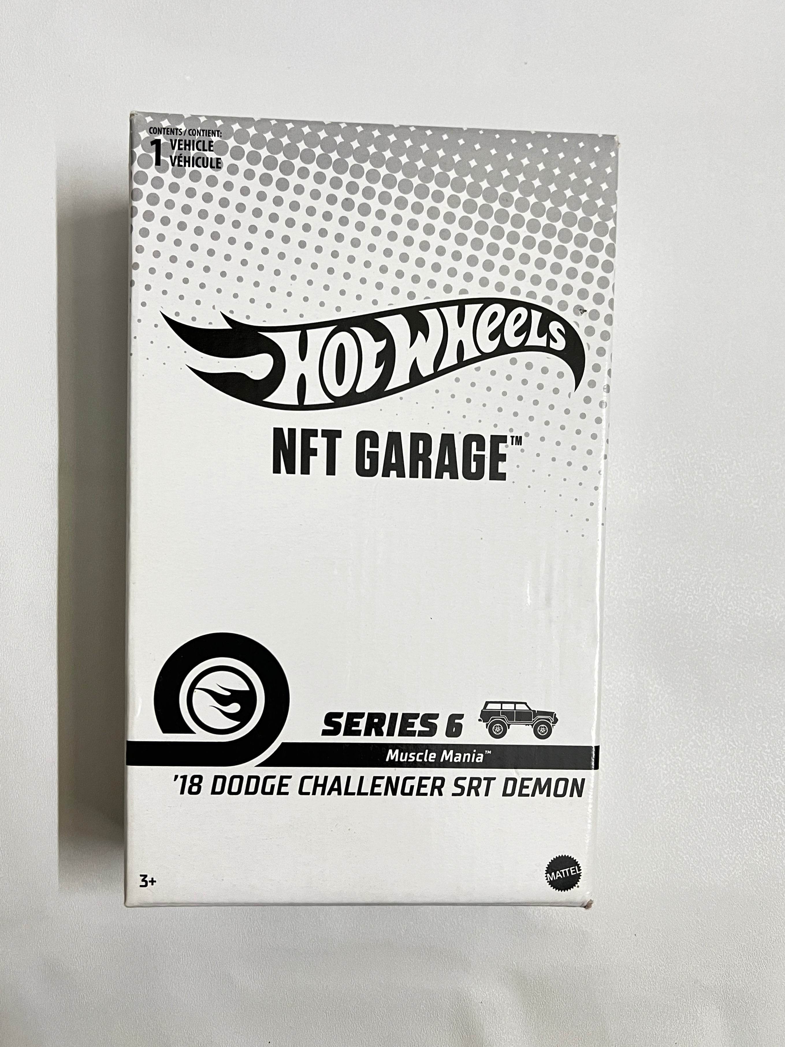 NFT GARAGE - SERIES 6 - 18 DODGE CHALLENGER SRT DEMON - SEALED – Its Fun