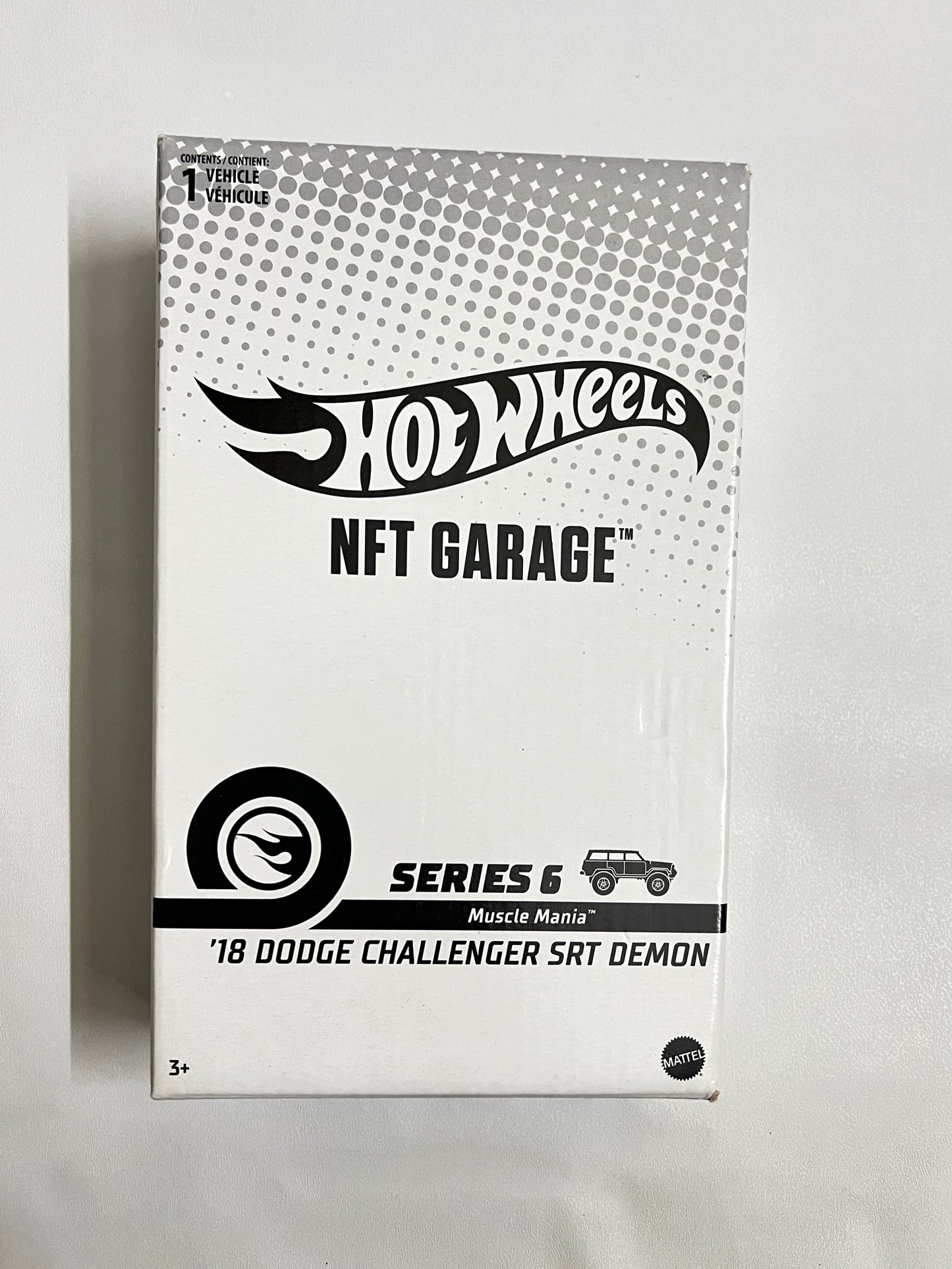 NFT GARAGE - SERIES 6 - 18 DODGE CHALLENGER SRT DEMON - SEALED