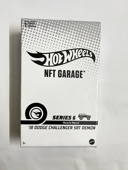 NFT GARAGE - SERIES 6 - 18 DODGE CHALLENGER SRT DEMON - SEALED