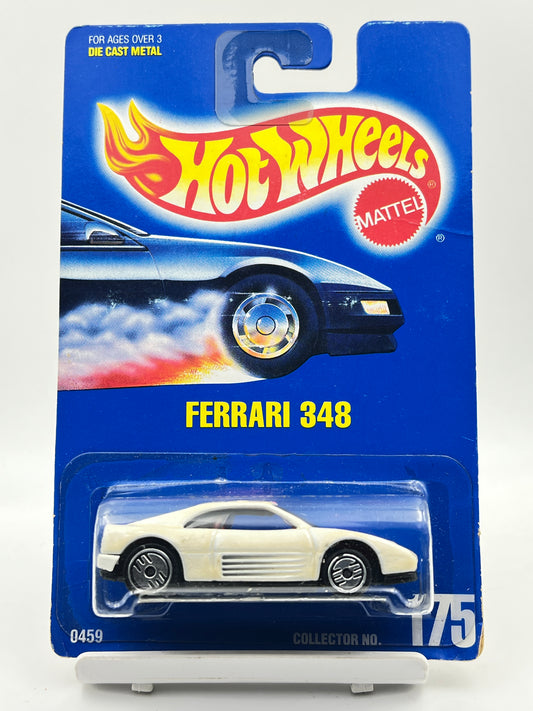 HOT WHEELS - FERRARI  348 - WHITE - 9B