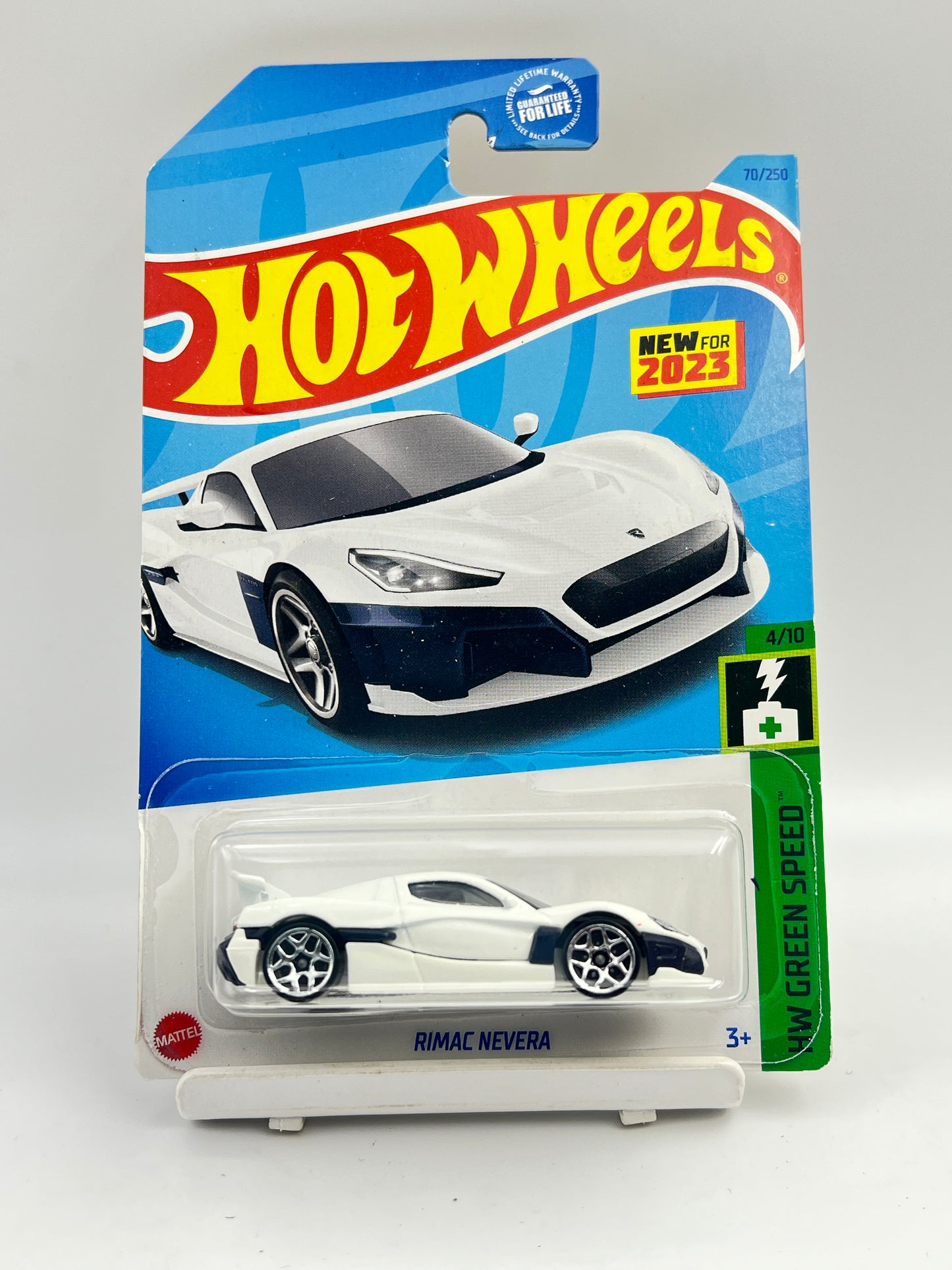 IMPORTED - HOT WHEELS -  RIMAC NEVERA - WHITE - 4B