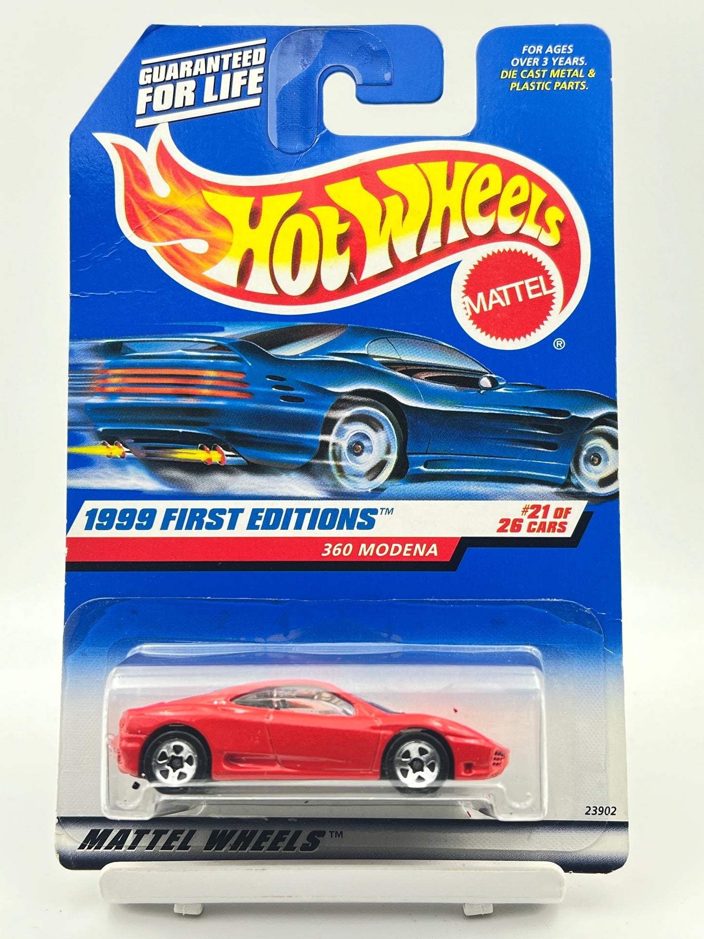 HOT WHEELS - FERRARI  360 MODENA (HEAVY) - RED - 9B