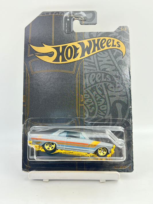 BLISTER CRACK - IMPORTED - HOT WHEELS -  63 CHEVY II - 4B