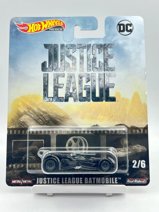 HOT WHEELS - PREMIUM - JUSTICE LEAGUE BATMOBILE - 9D