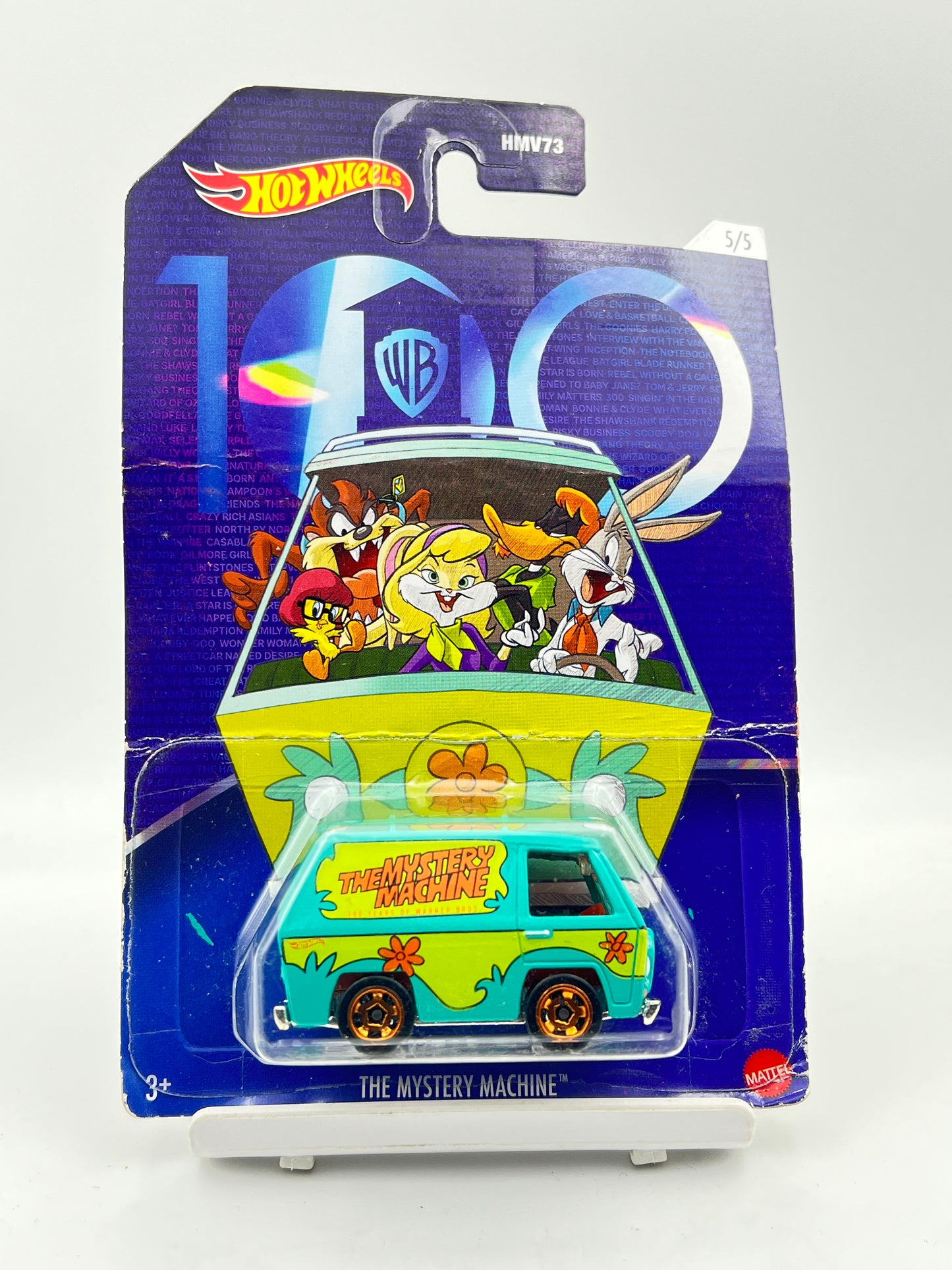 DAMAGED CARD - HOT WHEELS - THE MYSTERY MACHINE - 9C